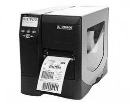 斑马Zebrz ZM400 工商用专业条码标签打印机