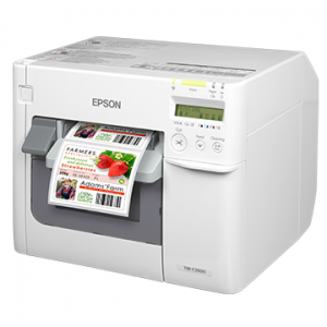 爱普生Epson TM-C3520全彩色不干胶打印机食品、化工、灯具、展会、洗浴用品彩色标签打印机—价格优惠